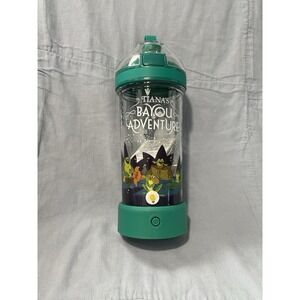 NEW Disney Parks Tiana's Bayou Adventure Light-Up Plastic 18oz Water Bottle